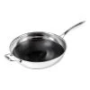 Black Cube 12.5" Wok W/Helper Handle Woks