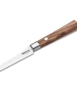 Boker Damascus Olive 3.3" Vegetable Knife