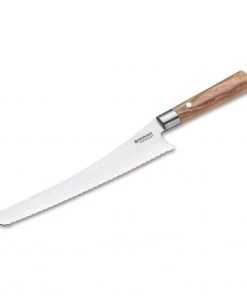 Bread Knives Boker Damascus Olive 9.3" Bread Knife