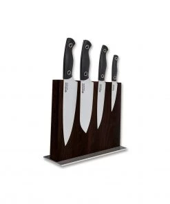Boker Saga 5-Pc Knife Block Set - G10 Satin Knife Sets