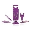Borner - VPower Mandoline - Purple W/Purple Peeler