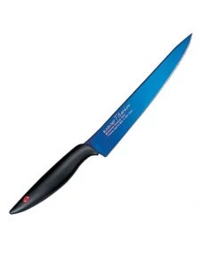 Slicing & Carving Knives Chroma Kasumi Titanium: 7 3/4" Carving Knife - Blue