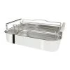 Cristel USA Cristel 3-ply Stainless Steel Roaster - 16" X 12" X 3" Roasters