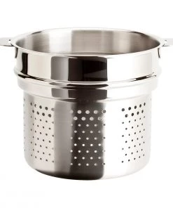 Cristel USA Cristel Casteline Removable Handle - 10 Qt Pasta Basket Colanders & Strainers