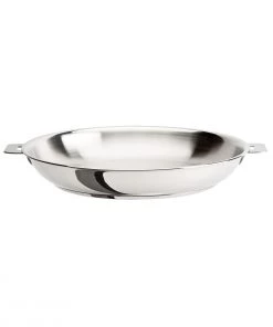 Cristel USA Cristel Casteline Removable Handle - 10" Stainless Steel Frying Pan