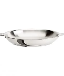Cristel USA Frypans & Skillets Cristel Casteline Removable Handle - 11" Stainless Steel Frying Pan