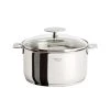 Cristel USA Cristel Casteline Removable Handle - 2 Qt Saucepan W/Lid