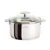 Cristel USA Cristel Casteline Removable Handle - 2.5 Qt Saucepan W/Lid