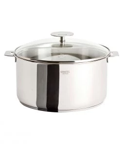 Cristel USA Cristel Casteline Removable Handle - 6 Qt Stew Pan W/Lid Stock & Multipots