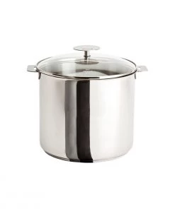 Cristel USA Cristel Casteline Removable Handle - 7.5 Qt Stockpot W/Lid Stock & Multipots