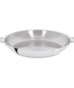 Cristel USA Cristel Mutine Removable Handle - 11" Stainless Steel Frying Pan Frypans & Skillets