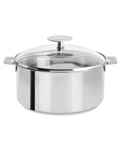 Cristel USA Cristel Mutine Removable Handle - 4 Qt Stew Pan W/Lid Stock & Multipots