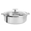 Cristel USA Cristel Mutine Removable Handle - 9.5 Qt Saute Pan W/Lid