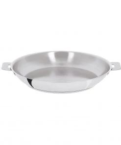 Cristel USA Cristel Mutine Removable Handle - 9.5" Stainless Steel Frying Pan Frypans & Skillets
