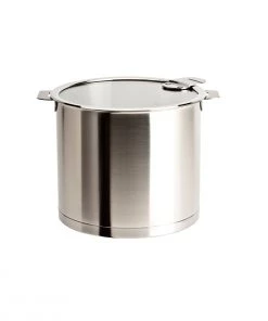 Cristel USA Stock & Multipots Cristel Strate Removable Handle - 5.5 Qt Stockpot W/Lid