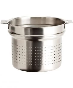 Cristel USA Cristel Strate Removable Handle - 7 Qt Pasta Basket Steamers
