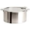 Cristel USA Dutch Ovens & Brasiers Cristel Strate Removable Handle - 7 Qt Stew Pan W/Lid 2 Cristel USA Dutch Ovens & Brasiers Cristel Strate Removable Handle - 7 Qt Stew Pan W/Lid