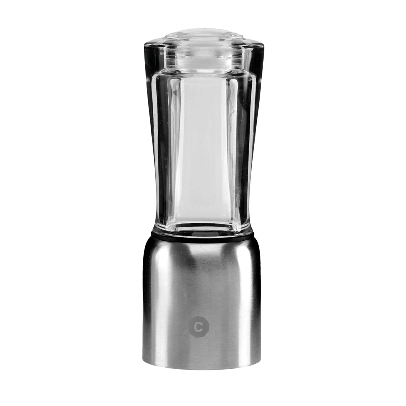 Salt & Pepper Mills CrushGrind Oslo 6" Salt Or Pepper Grinder - Stainless Steel/Acrylic 3 Salt & Pepper Mills CrushGrind Oslo 6" Salt Or Pepper Grinder - Stainless Steel/Acrylic