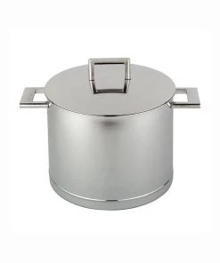 Demeyere John Pawson - 8.5 Qt Stainless Steel Stockpot With Lid Stock & Multipots