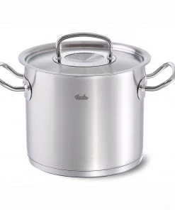 Fissler 14.8qt Original Profi High Stock Pot W/Lid Stock & Multipots