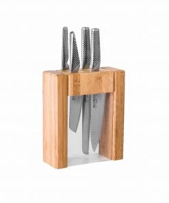 Knife Sets Global G-79629AU - 5-Pc. Teikoku Knife Block Set