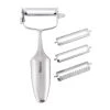 Global GS-94 2" 3-Way Peeler With Interchangeable Blades 2 Global GS-94 2" 3-Way Peeler With Interchangeable Blades
