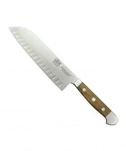 Gude Santoku Knives Güde Alpha Barrel Oak Series - 7" Santoku Knife