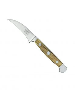 Gude Paring Knives Güde Alpha Olive Series - 2 1/4" Bird's Beak Knife