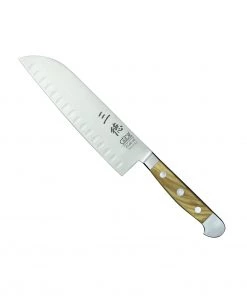 Gude Güde Alpha Olive Series - 7" Santoku Knife