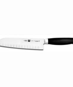 Henckels Four Star II - 7" Santoku Hollow Edge Knife Santoku Knives