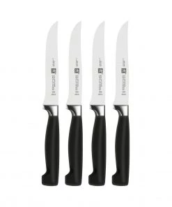 Henckels Four Star - 4 PC Steak Knife Set - Personalized Engraving Available Steak Knives