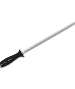 Henckels Kramer By Zwilling - EUROLINE Carbon Collection - 12" Double Cut Plastic Handle Steel Knife Sharpeners