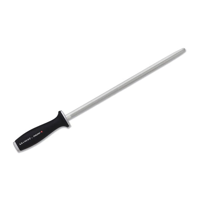 Henckels Kramer By Zwilling - EUROLINE Carbon Collection - 12" Double Cut Plastic Handle Steel Knife Sharpeners 3 Henckels Kramer By Zwilling - EUROLINE Carbon Collection - 12" Double Cut Plastic Handle Steel Knife Sharpeners