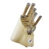 Henckels Miyabi Birchwood SG2 - 7 Pc Knife Block Set 2 Henckels Miyabi Birchwood SG2 - 7 Pc Knife Block Set