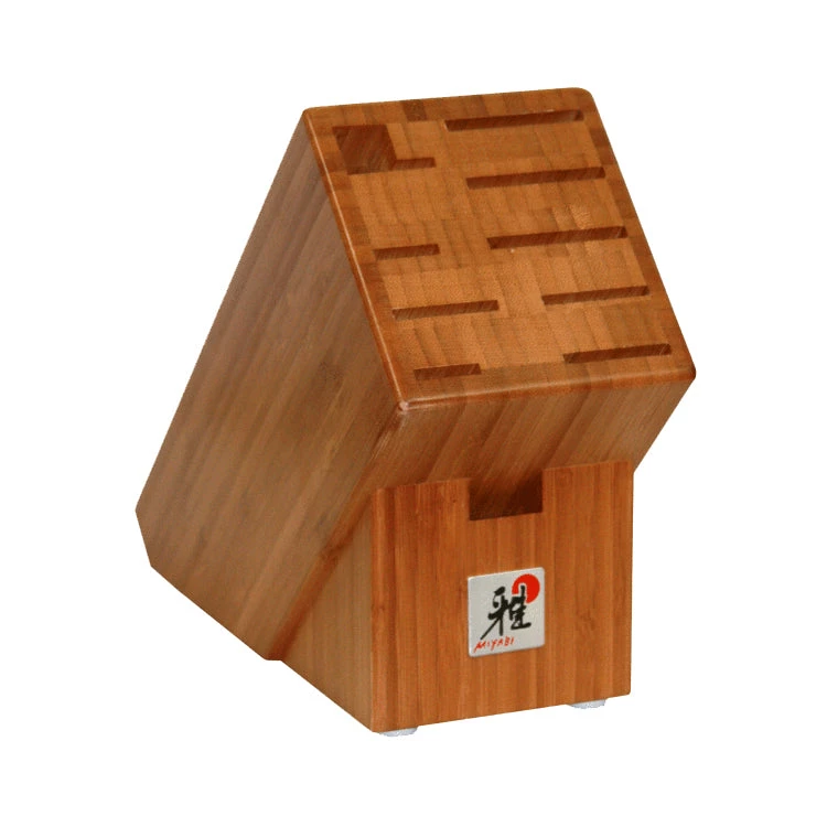 Henckels Miyabi 10 Slot Bamboo Knife Block 3 Henckels Miyabi 10 Slot Bamboo Knife Block