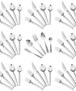 Flatware Place Settings Henckels 45 PC Opus Flatware Set