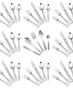 Henckels 45 PC Provence Flatware Set Flatware Place Settings