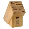 Knife Storage Henckels 10 Slot Bamboo Block