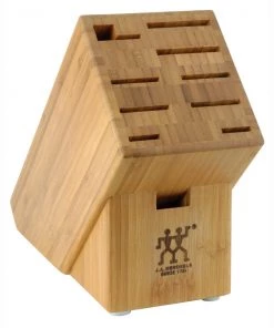 Knife Storage Henckels 10 Slot Bamboo Block