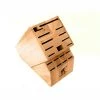 Knife Storage Henckels 20-Slot Hardwood Knife Block