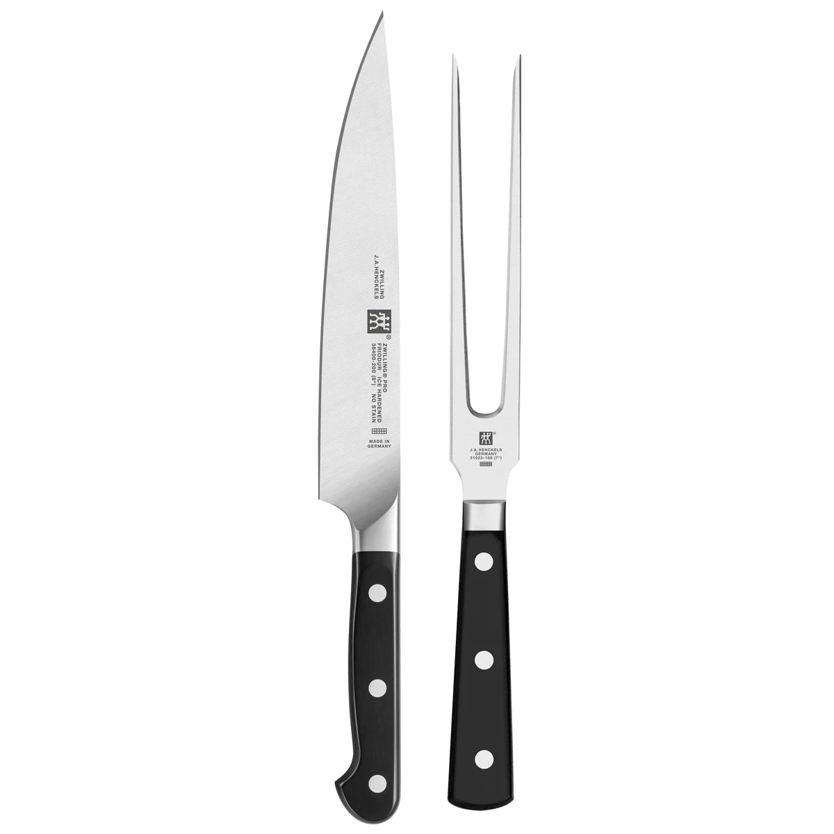 Henckels Zwilling Pro - 2 Pc Carving Set Knife Sets 3 Henckels Zwilling Pro - 2 Pc Carving Set Knife Sets