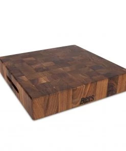 Cutting Boards John Boos 15 X 15 X 3 Walnut End Grain Chopping Block - Reversible