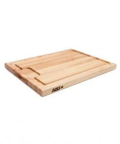 Cutting Boards John Boos 20 X 15 X 1.5 Maple AUJUS Board - Reversible