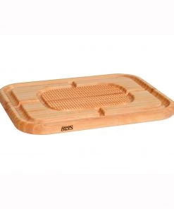 John Boos 24 X 18 X 1.5 Mayan Maple Pyramid Design Cutting Board - Reversible