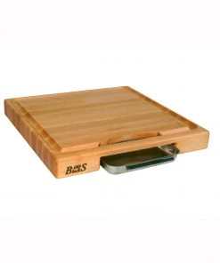 Cutting Boards John Boos 24 X 18 X 2.25 Newton Prep Master III W/Pan - Reversible
