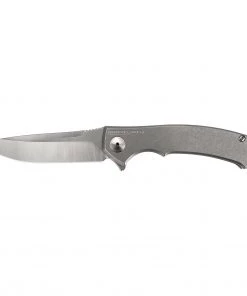 Kershaw ZT - 3.25" Small Sinkevich Folder Knife - Stonewashed Titanium Handle