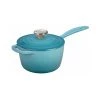 Le Creuset 1 3/4 Qt. Signature Iron Handle Precision Pour Saucepan - Caribbean Saucepans & Sauciers