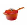 Le Creuset 1 3/4 Qt. Signature Iron Handle Precision Pour Saucepan - Flame
