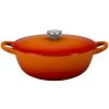 Le Creuset 1 1/2 Qt. Soup Pot - Flame 1 Le Creuset 1 1/2 Qt. Soup Pot - Flame