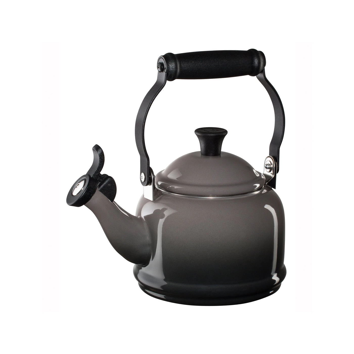 Tea Kettles And Accessories Le Creuset 1.25 Qt. Demi Kettle - Oyster 3 Tea Kettles And Accessories Le Creuset 1.25 Qt. Demi Kettle - Oyster